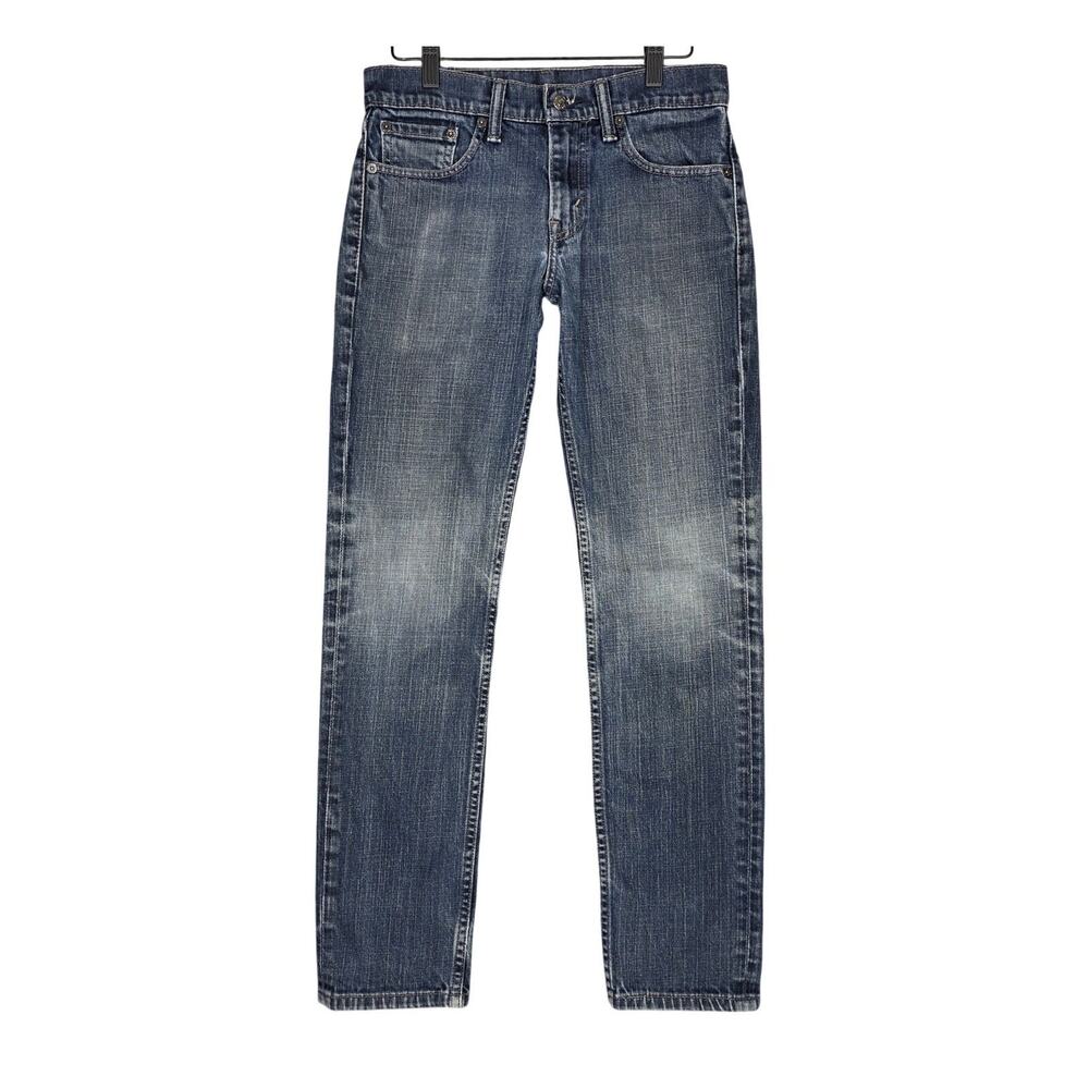 LEVI’S CLASSIC 511 SLIM JEANS – BLUE – MEN’S SIZE 28×30 – WORN IN WASH LOOK